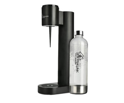 Saturator do wody i akcesoria ExtraLink Saturator Hydrospark black SJ-191B + butelka 1l pet